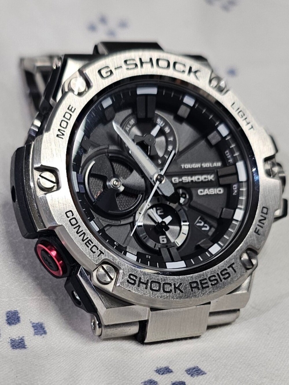 Casio G-Shock GST-B100D-1AJF G-Steel Bluetooth iOS Android Solar Men Wrist Watch